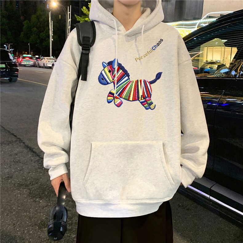 CM183P60加绒P65新品连帽卫衣重磅纯棉大码外套，女装短外套，星座304A-1