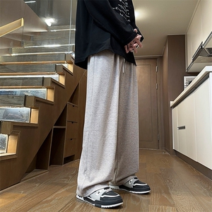 12宽松直筒垂感休闲裤糯米裤慵懒拖地阔腿裤潮XZ211-1-K2455-P50图片