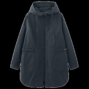 全年备款款纯棉面料棉服冬季休闲百搭款大码女装妈妈装款拉练款图片