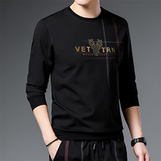 SA9638钱塘2020-2中青年男士百搭冬季厚款简约圆领卫衣P62，男装卫衣，钱塘207-2