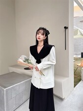 娃娃领外套，其它，棠秋纤