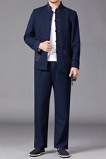 BAMJ-7805R钱塘2020-2中年男士秋冬新款商务休闲百搭套装P260，男装休闲套装，钱塘207-2