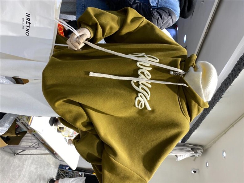 工艺字母卫衣，女装卫衣/绒衫，one to one for you