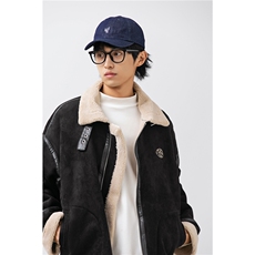 模特图22冬装新款鹿皮绒棉服3773P195，男装棉衣，电商S012（CATTEE）