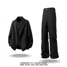 西服96%聚酯纤维4%氨纶M-5XL大码XF78146P85控139西裤XK78151P45，男装西服，星座227-7