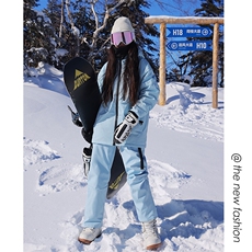 2024春防泼水单双板男女同款滑雪服休闲套装M42+K1002J加绒-P240，男装休闲套装，电商A001-1