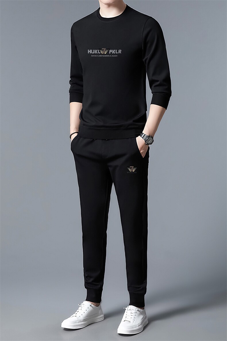 SA3032-3钱塘2020-2中青年男士新款冬季时尚休闲简约套装P240,男装休闲套装,钱塘207-2
