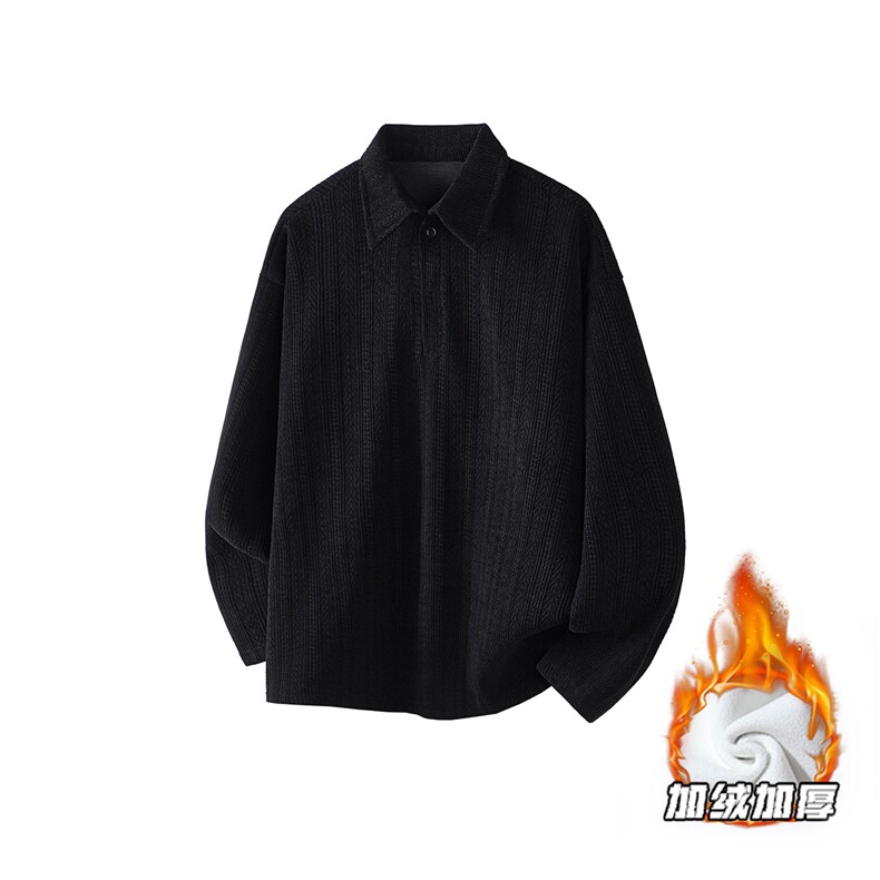 现货T1015-常规P35特控68加绒P40特大码麦穗条长袖卫衣白底图,男装卫衣,电商D232
