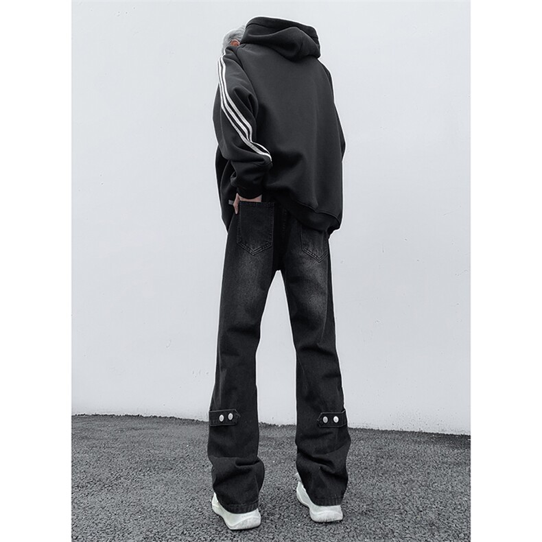 美式ins高街vibe重工艺水洗牛仔裤货号K2316P55,男装牛仔裤,电商A063