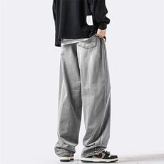 A310-23K30111-P55-X79-成分：75.8%棉14.9%粘纤9.3%聚纤维，男装休闲裤，电商A310