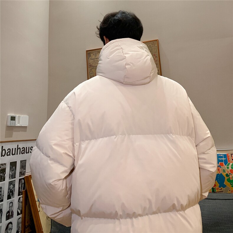 港风民宿个性字母印花休闲百搭连帽棉服A247-MY227特批95控158,男装棉衣,电商A247
