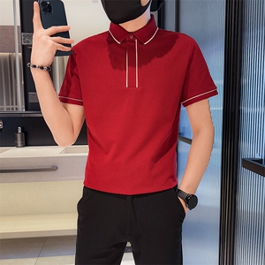 2025主推款备货高品质夏季新款短袖T恤翻领Polo衫D342-2256-P48图片