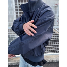 现货26春装美拉德立领飞行夹克纯色复古廓形高街棒球服外套，男装夹克，电商A486