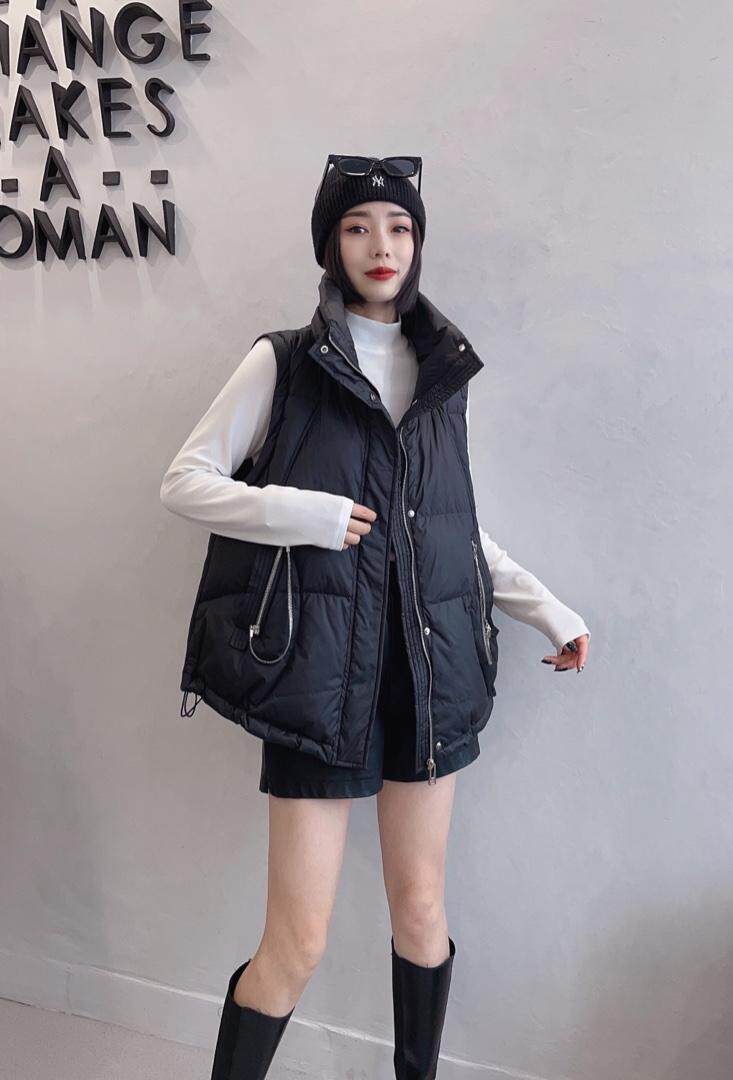 2021冬季新款90绒马甲，女装马甲，曼希野