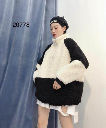 冬季新款皮毛一体羊羔毛，女装，琼卿格