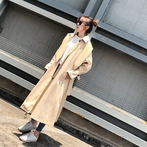 春秋款风衣 港风兔耳朵 简约百搭 1315-1图片
