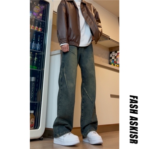 抖音得物品质百搭牛仔裤212-2-DY181-特P60图片