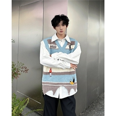 针织马甲背心秋冬外穿外套MY9232P55，男装背心/马甲，星座1116-2