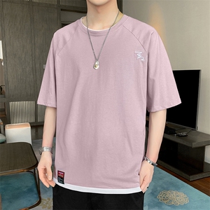 短袖t恤店主风男士圆领潮流体桖夏季印花衣服TC3021-P25图片