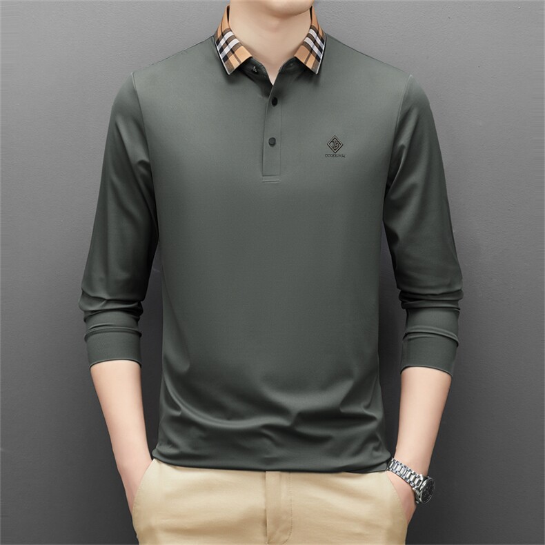 DAc9353钱塘2020-3秋季新款休闲时尚柔软舒适长袖T桖P74，男装T恤，钱塘207-3