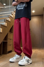 量大优供视频激光打孔速干冰丝束脚裤男XH67-特P30，男装休闲裤，电商B367