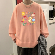 控78假两件毛衣男大码加绒针织衫男毛线衣M80319-P55加绒P70，男装针织衫/毛衣，电商A040