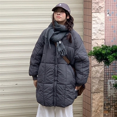 CC058-P95中长款新款棉衣外套防风保暖锁暖收拢袖口宽松休闲，男装棉衣，星座911-3
