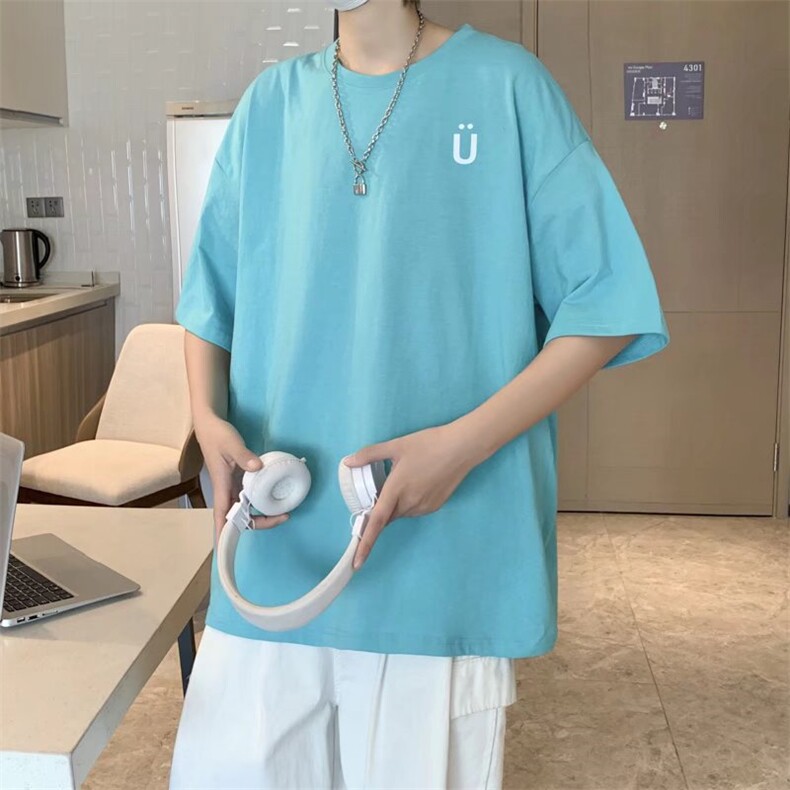 男圆领T恤宽松短袖DT04P26，男装T恤，星座1116-2