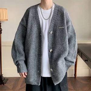 现货得物抖音品质V领毛衣开衫W7500-P75图片