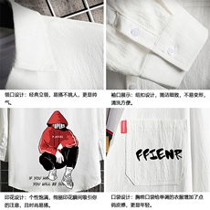 QC58051-P45亚七分袖衬衫男大码五分袖衬衣男短袖网格挂拍，男装衬衫，电商A040A
