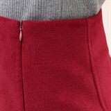 中裙拉链包臀裙时尚百搭中腰半身裙2020年冬季，女装半身裙，婵米儿