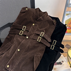 港风秋冬款男女立领夹克衫织带宽松休闲外套JK8576P78，男装夹克，星座1013-1