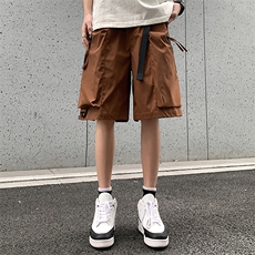 夏季潮流工装五分裤宽松休闲短裤A161-1182-P48，男装牛仔裤，电商A161