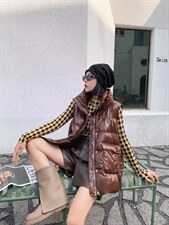 爱美欧现货羽绒马甲，女装马甲，爱美欧