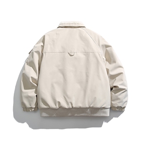 2026冬季新款男日系潮牌纯色宽松休闲连帽棉服加厚外套MY360-F156,冬天男士休闲搭配鞋子图片图片