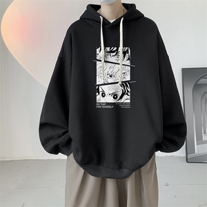 连帽卫衣男大码运动服帽衫外套WY2176-P35 加绒款-P40图片