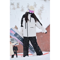 冬季加厚保暖防风防寒滑雪服衣裤套装男女HF57+K1002J加绒-P250，男装休闲套装，电商A001-1