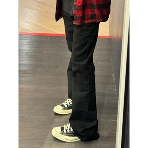 【有货】517弯刀牛仔裤男美式cleanfit微喇裤子高街N083LL-特P32图片