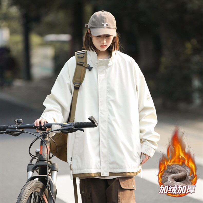 男女同款加厚加绒保暖夹克棉衣外套A406A1215特P81,男装夹克,星座309（原A406）