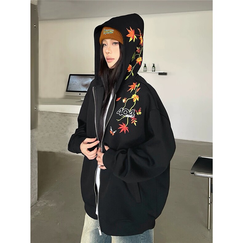 网图美潮刺绣开衫卫衣W1737/特P62,男装卫衣,电商B350