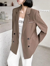 【现货】2022年秋装新款 西装外套,女装西装,百媚丽人