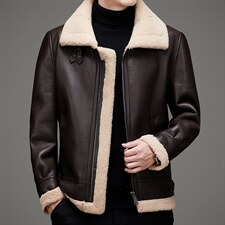 BAMJ-887钱塘2020-2秋冬季厚款时尚休闲简约中年男士夹克P275，男装夹克，钱塘207-2