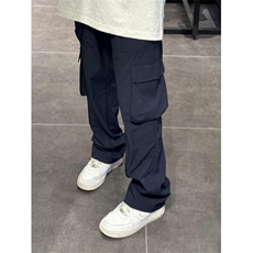 阔腿工装裤女机能风显瘦宽松嘻哈街头抽绳拖地裤束腰脚KD44，男装工装外套，星座1116A（原606A-3）