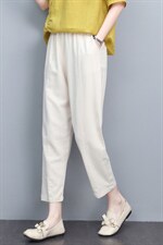 直筒裤大码白色裤子女小个子春季休闲显瘦百搭裤子女设计感小众，女装休闲裤，涵誉