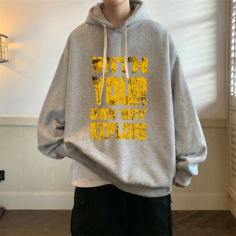 连帽卫衣男大码胖子帽衫大号运动服WY2446-P35,男装卫衣,电商A040