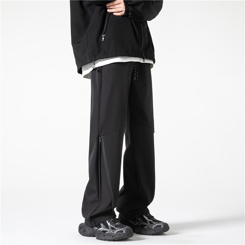 抖音品质机能防水拉链冲锋裤K23554-p50控68加绒K23554JR-p60控78,男装休闲裤,电商B315