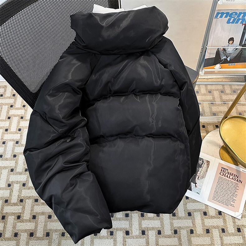 小众结构拼接双层设计感棉服外套金属纽扣假两件棉衣MY0832-P110,男装棉衣,星座308B-1