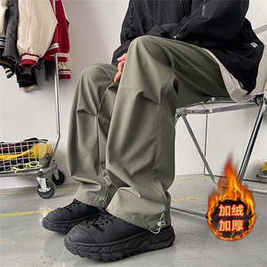 02冬季加绒防风防水冲锋裤登山滑雪裤子XZ211-1-K2365-P55加绒65,女长袜子搭配什么裤子图片