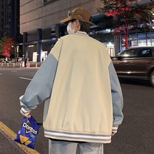 新款外套男潮牌宽松夹克上衣ins港风潮流学生帅气棒球服J437-P48,男装夹克,星座1008-1