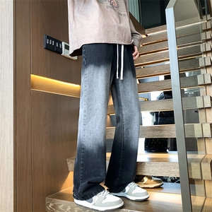 直播品质渐变牛仔裤 微喇叭B342-K9004-特P50控68图片
